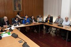 Rectores estuvieron reunidos en el Salón de Sesiones del Consejo Universitario de la UCV