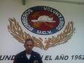 Segundo comandante Bomberos UCV Campus Maracay, capitán, Freddy Rodríguez